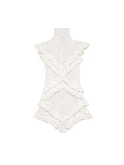BODY GUIPURE WHITE