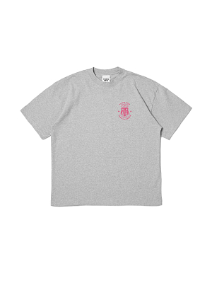 CAMP-CALIFORNIA T-SHIRT 220-GREY VELVET