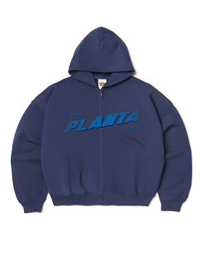 LUCULENT ZIP HOODIE 470-INDIGO VELVET