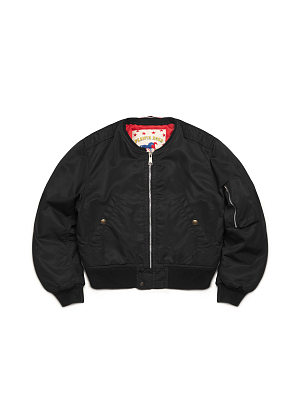 BOMBER JACKET - BLACK