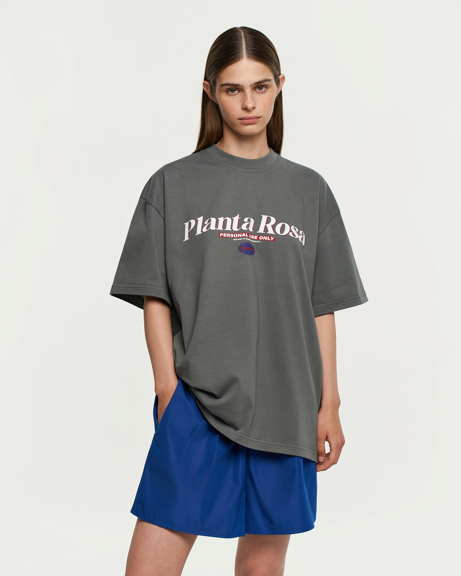ITALIC ROSA T-SHIRT