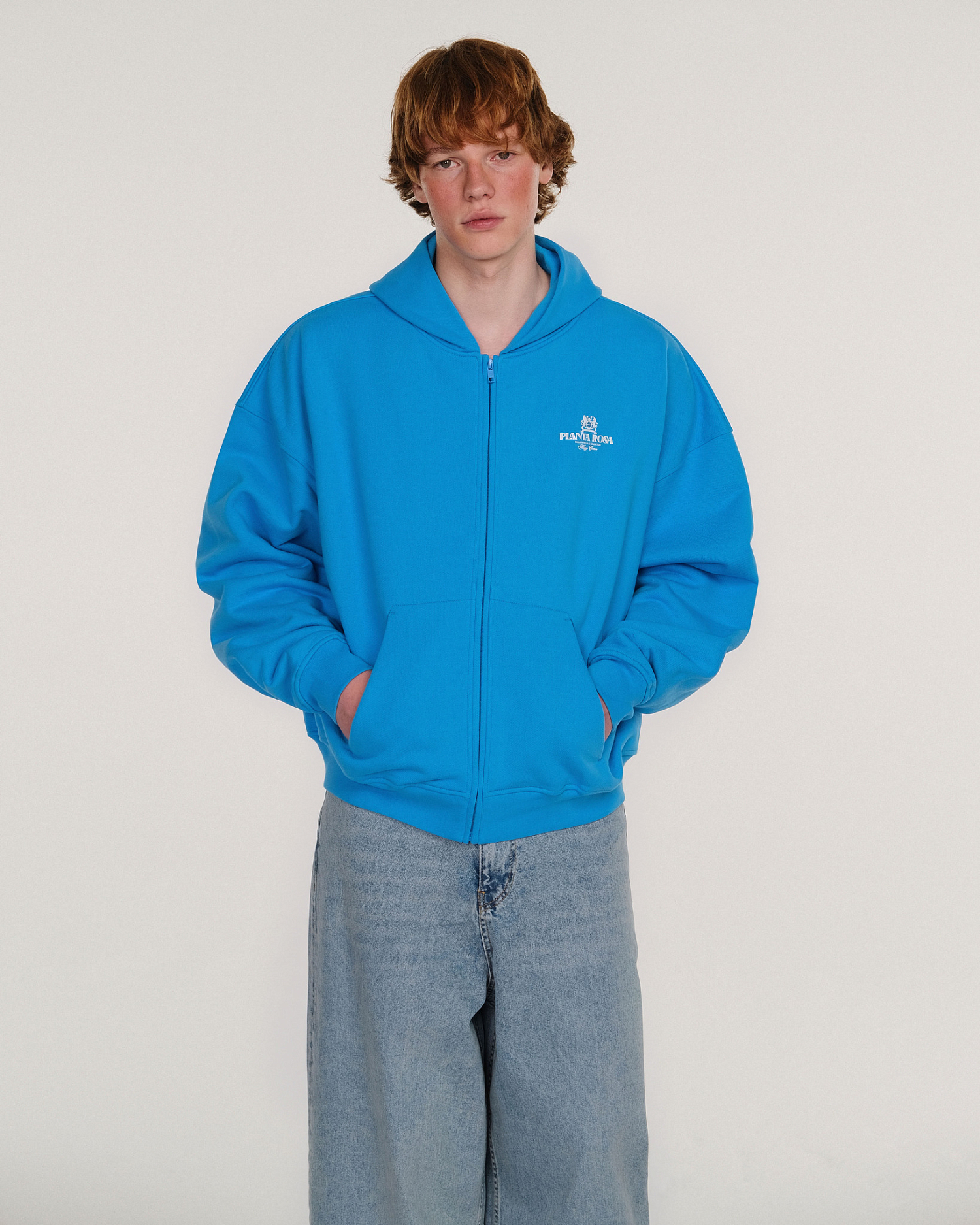 PLANTA ROSA ZIP HOODIE