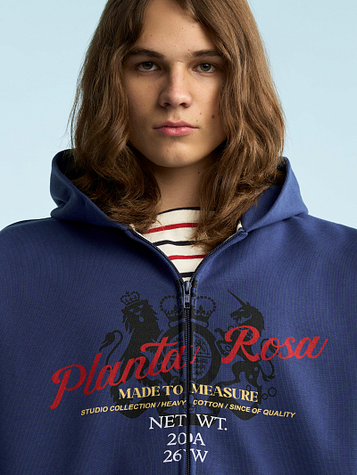 VINTAGE ZIP HOODIE
