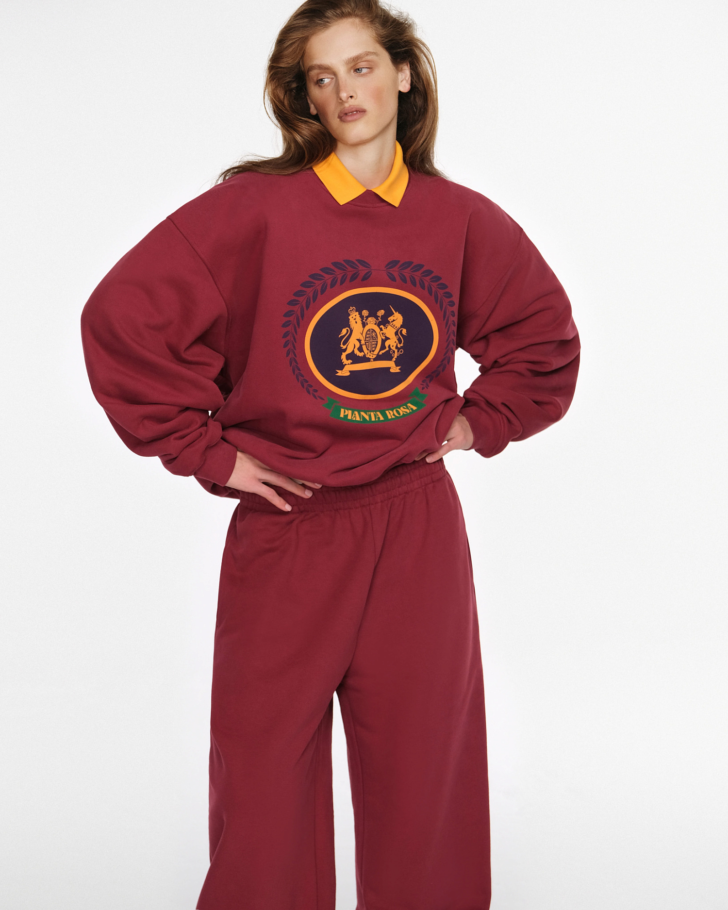 PALM ROSA SWEATSHIRT