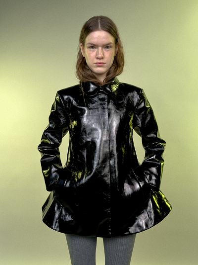 SOFT LEATHER TRENCH