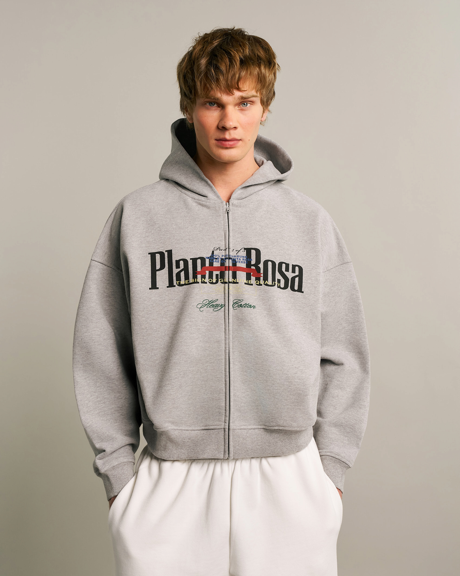 FILM-STRIP ZIP HOODIE