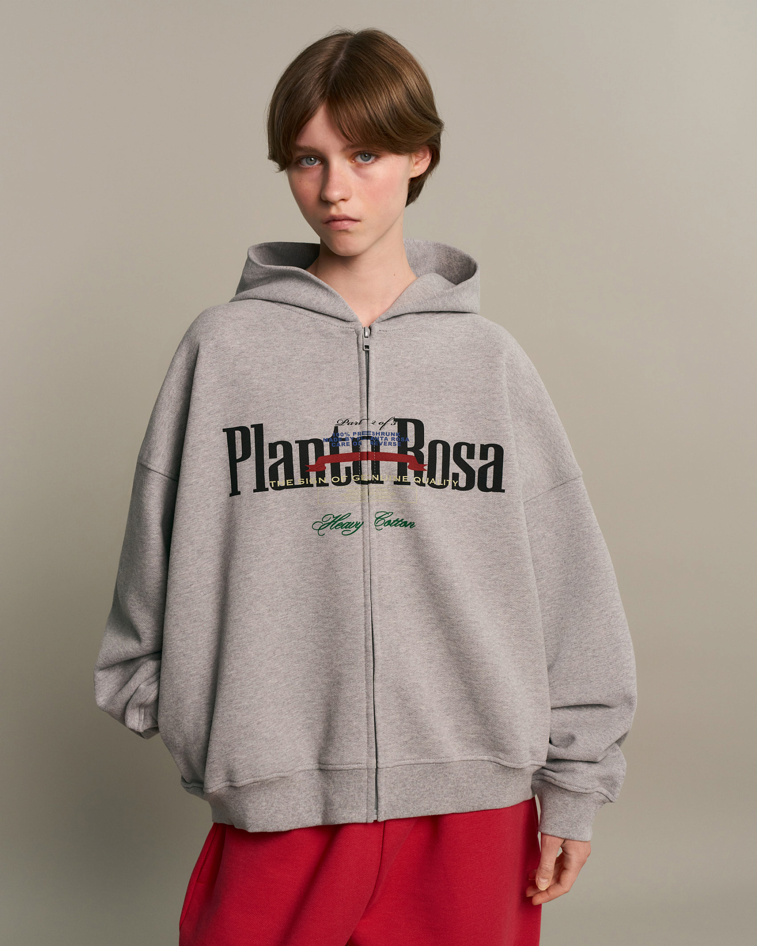 FILM-STRIP ZIP HOODIE
