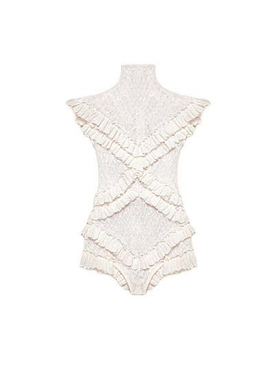 BODY GUIPURE WHITE