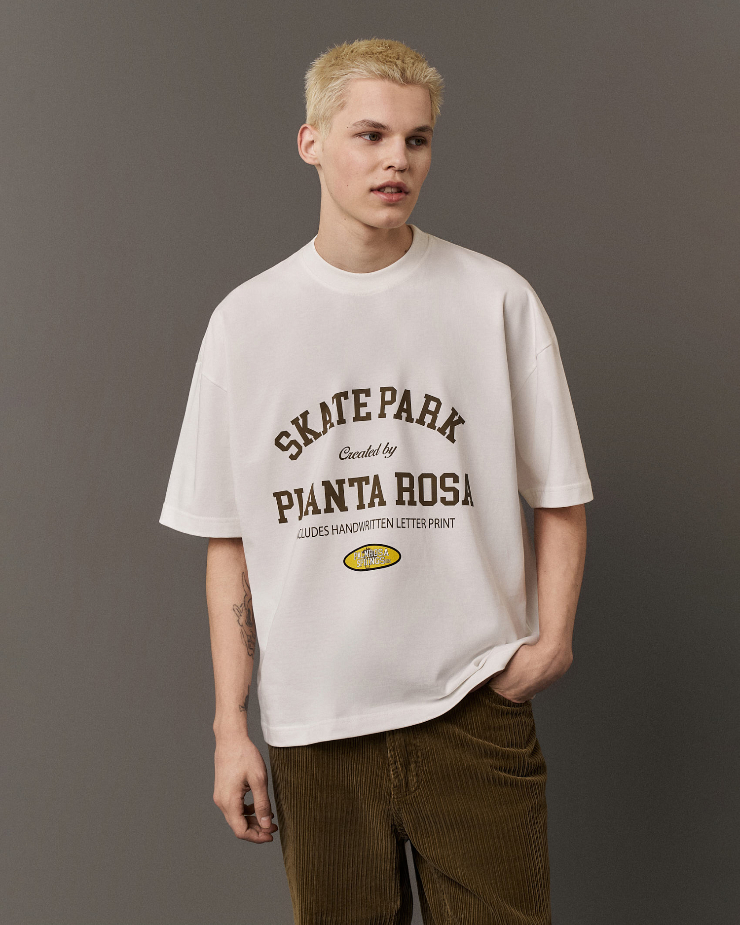 SKATE-BROWN T-SHIRT