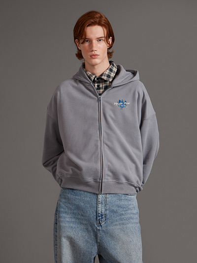 HEART-LULLABY  ZIP HOODIE