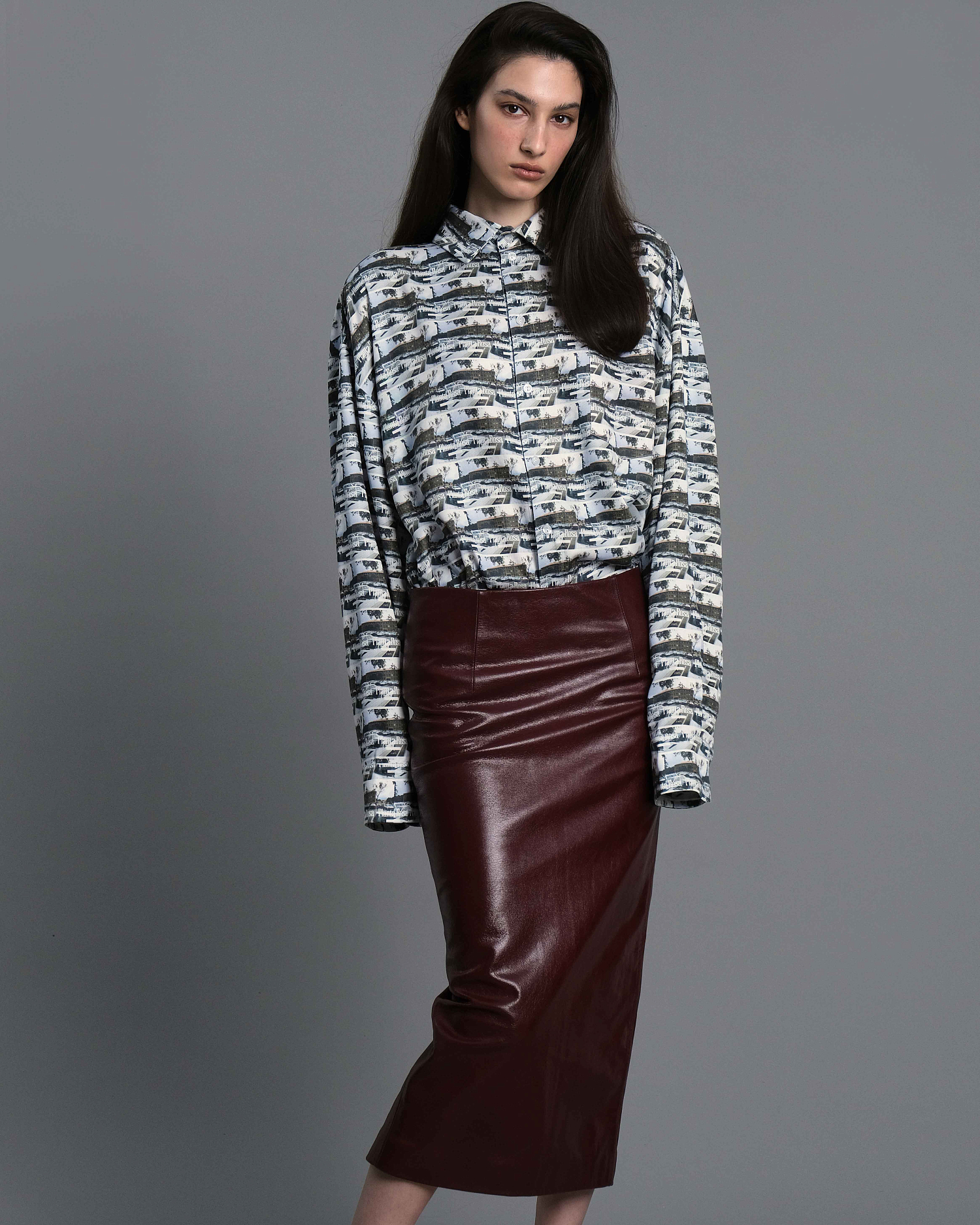 LEATHER SKIRT