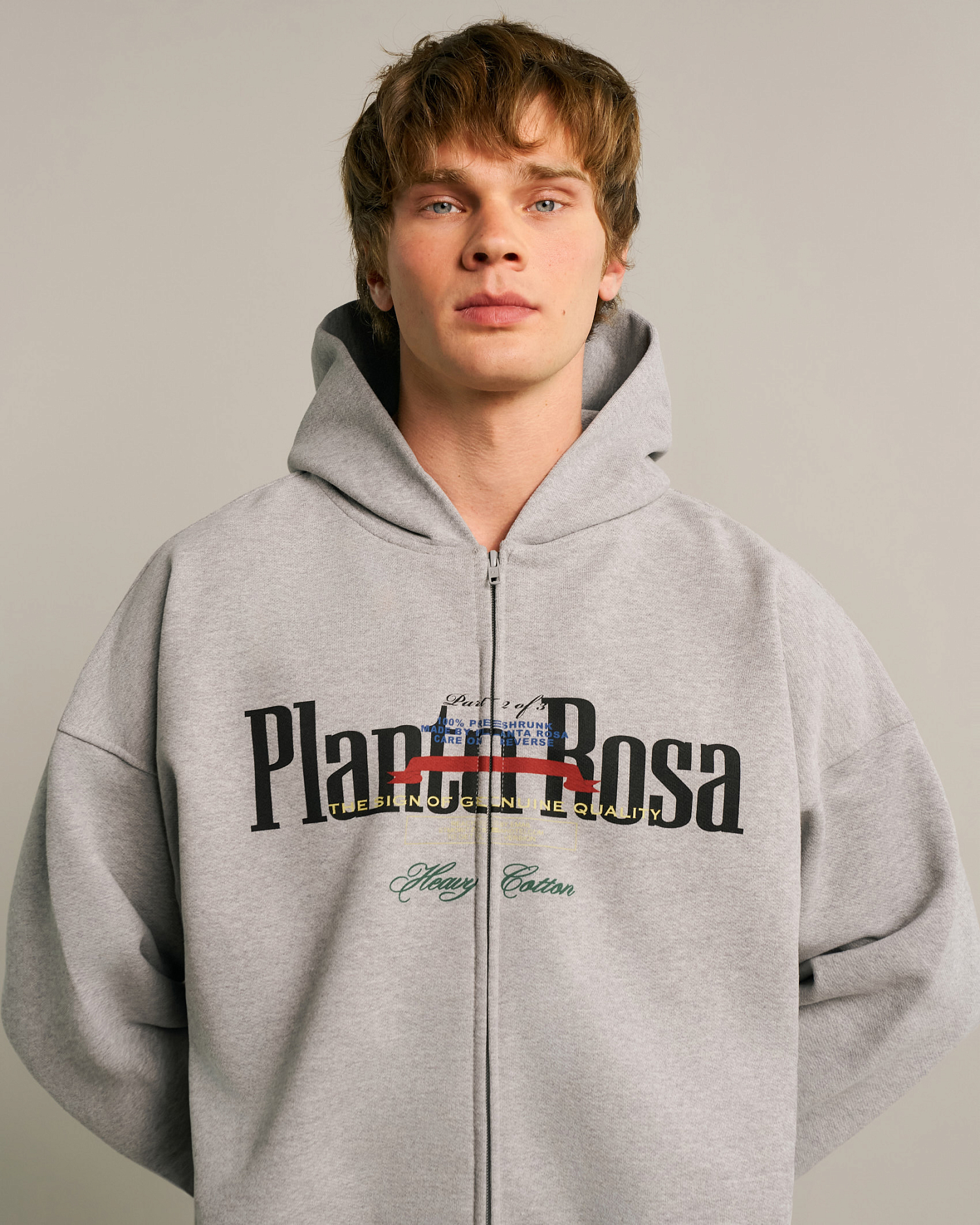 FILM-STRIP ZIP HOODIE