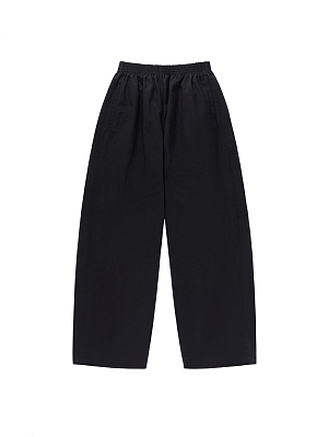 PUFFER PANTS - BLACK