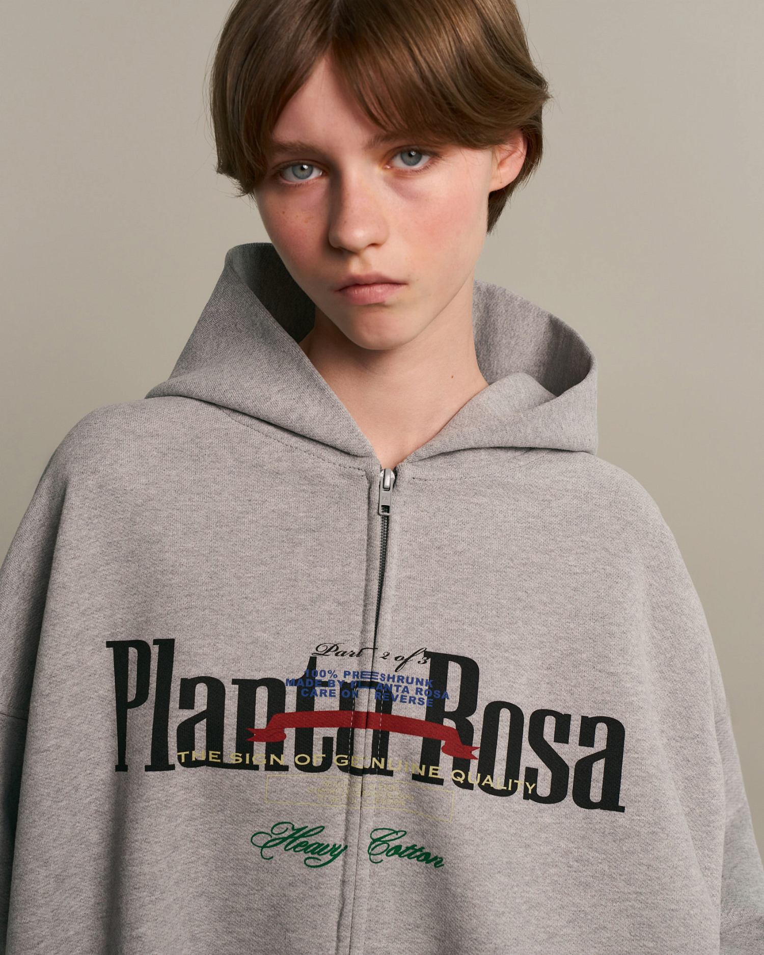 FILM-STRIP ZIP HOODIE