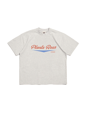 PLANTA-STRIKE T-SHIRT 220-VANILLAGREY VELVET