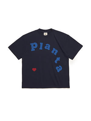 LETTERS T-SHIRT 220-OUTERSPACE VELVET