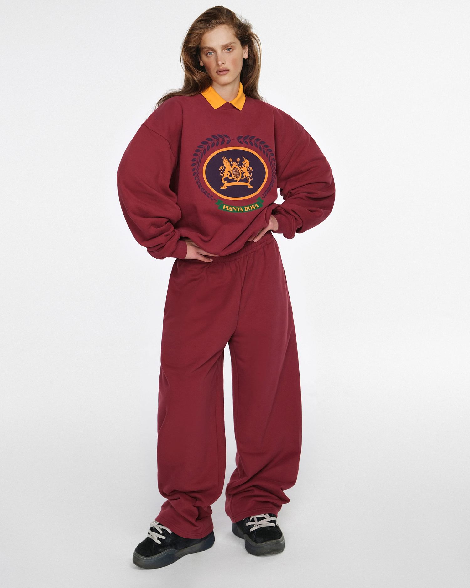 PALM ROSA SWEATSHIRT