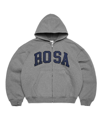 ZIP HOODIE ROSA