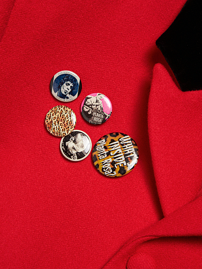 JACKET RED WOOL