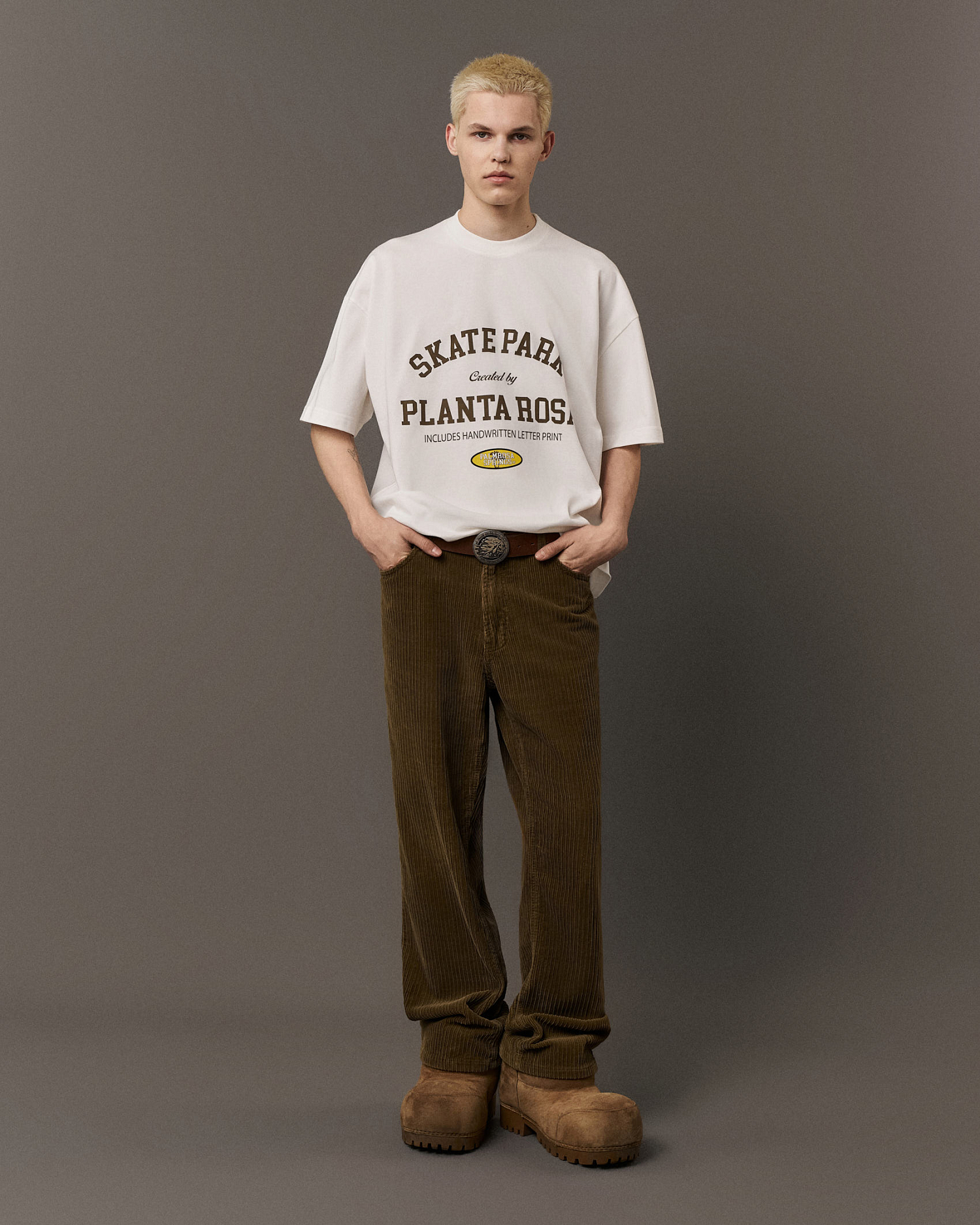 SKATE-BROWN T-SHIRT