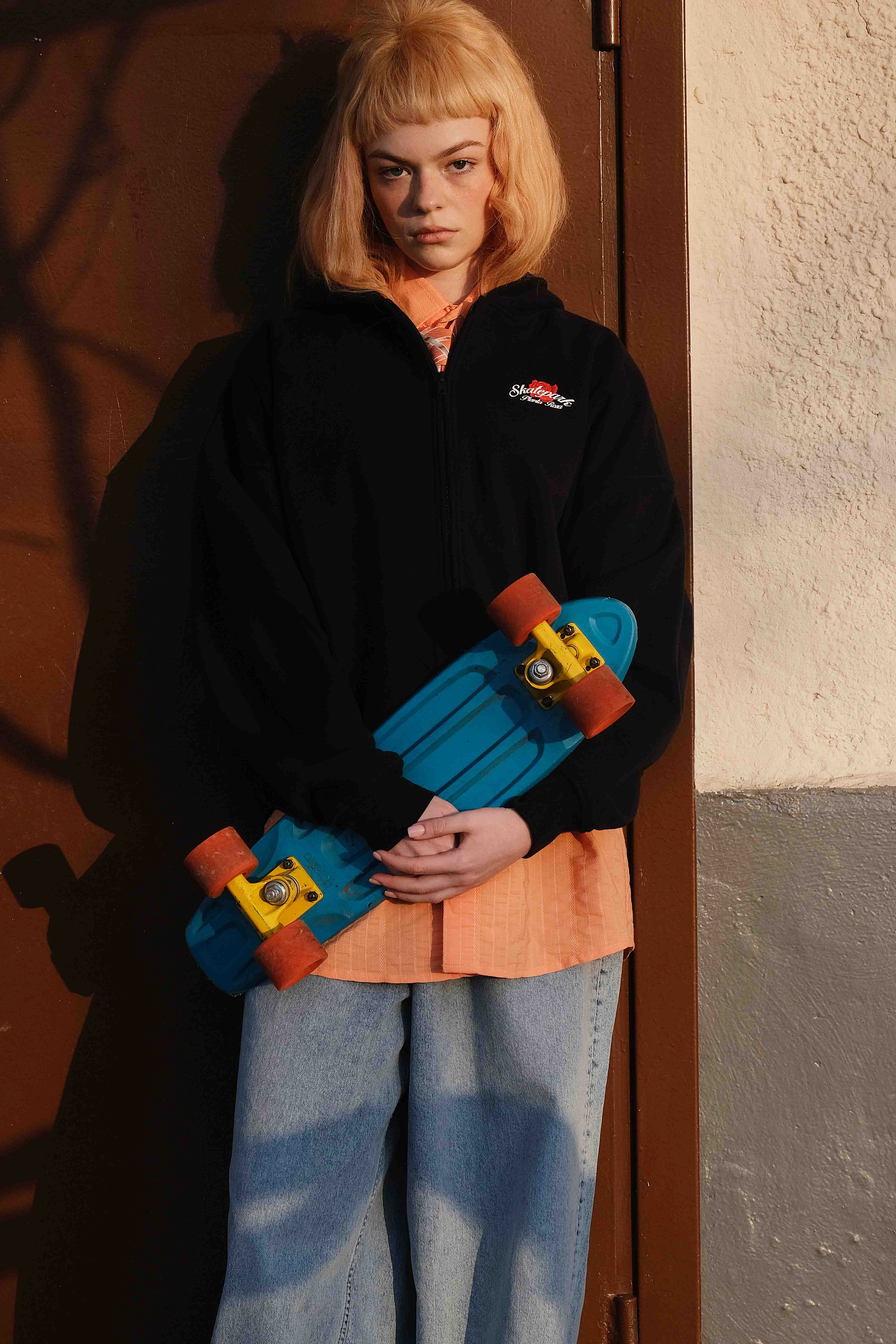 ROSE SMALL ZIP HOODIE