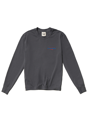 UNIVERSITY-SM SLIM FIT LONGSLEEVE 185-BLACK OYSTER