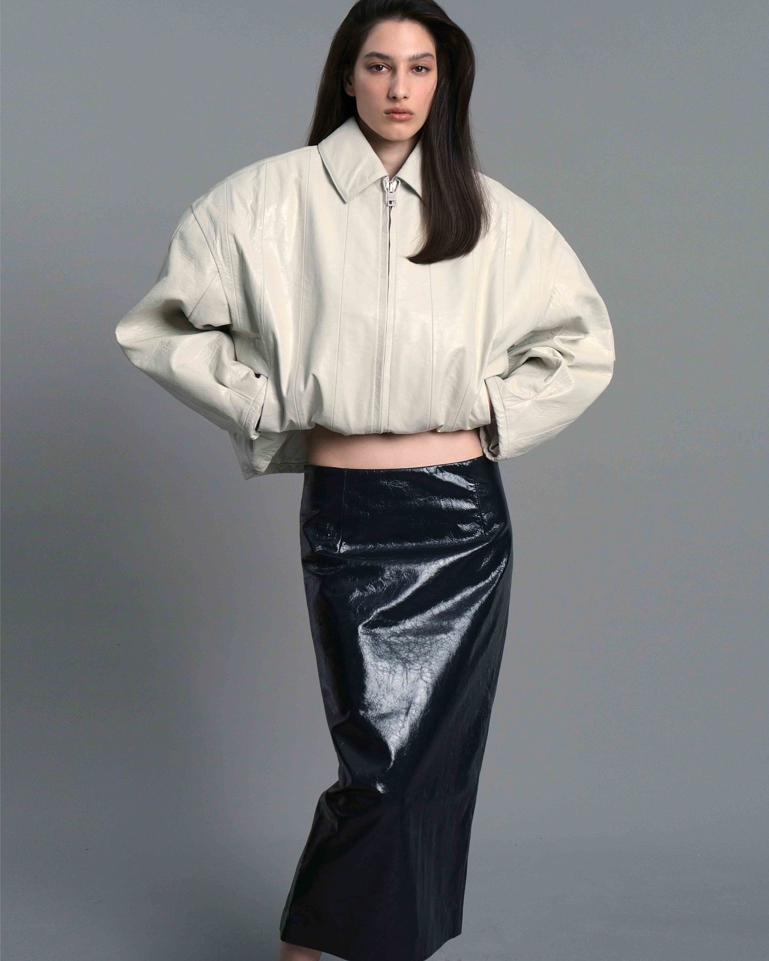 LEATHER SKIRT