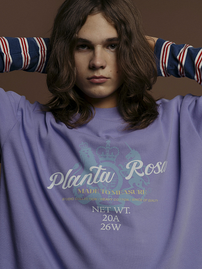 BLAZON-CYAN T-SHIRT