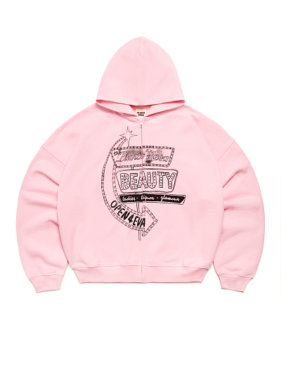 BEAUTY-PLANTA ZIP HOODIE