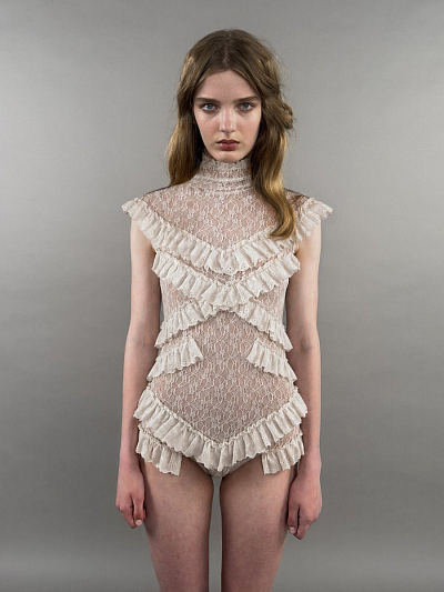 BODY GUIPURE WHITE