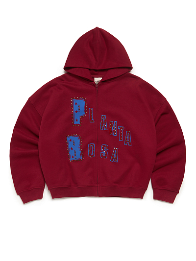 STAR-PIN ZIP HOODIE