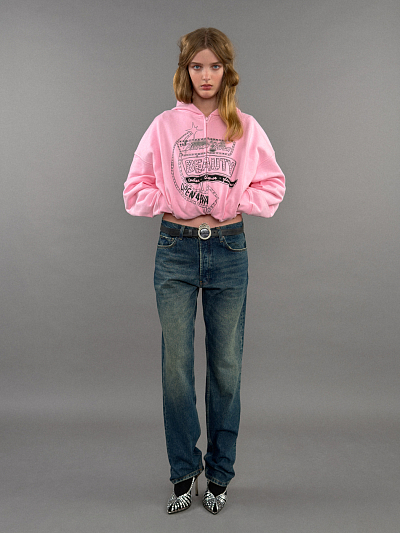 BEAUTY-PLANTA ZIP HOODIE