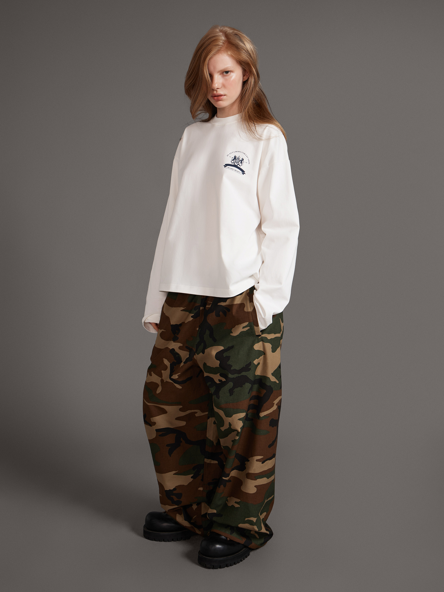 POCKET-CREST LONG SLEEVE