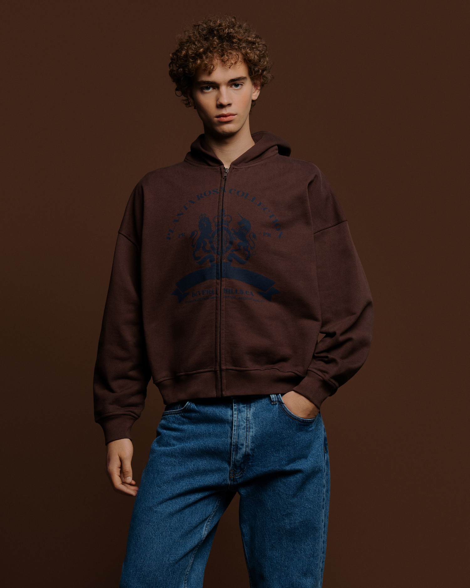 VINTAGE ZIP HOODIE