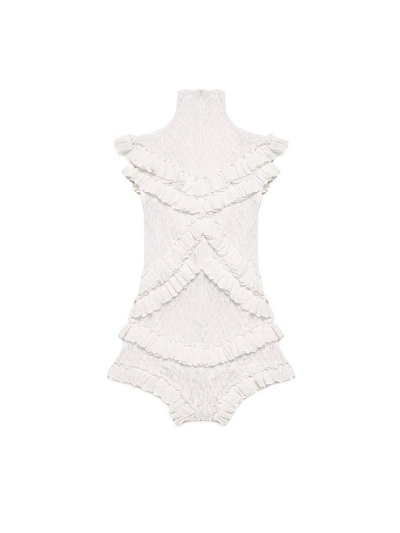BODY GUIPURE WHITE