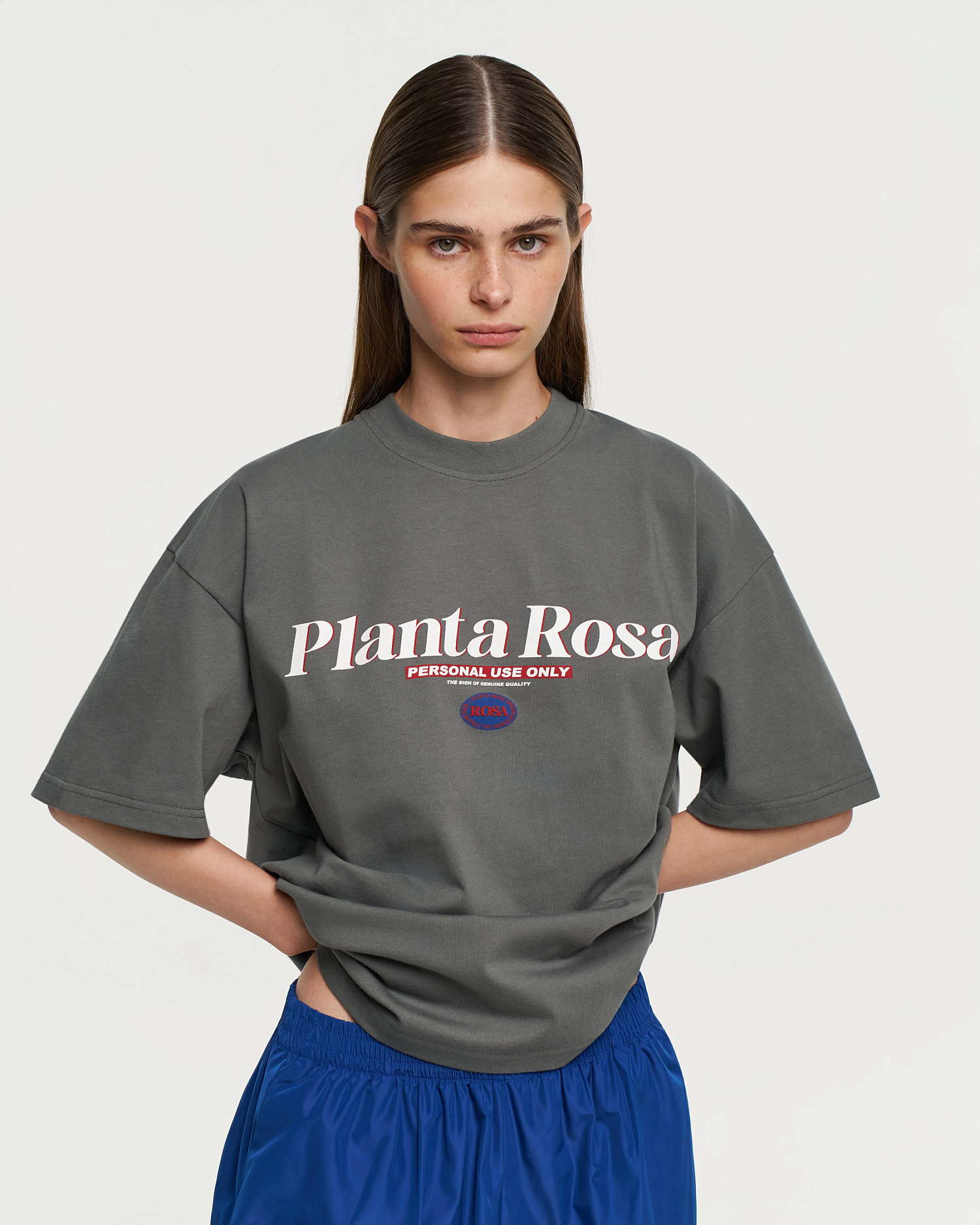 ITALIC ROSA T-SHIRT