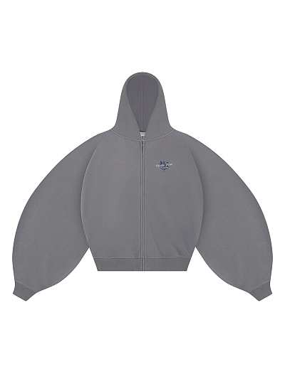 HEART-LULLABY  ZIP HOODIE