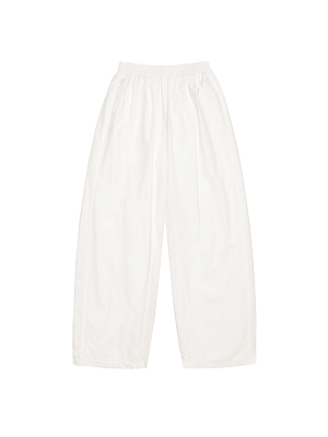 PUFFER PANTS - WHITE