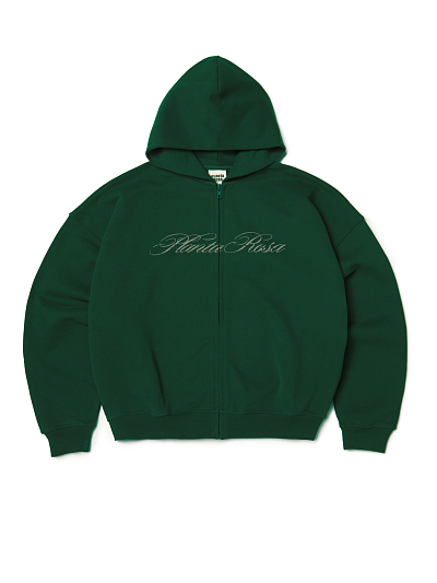ITALIC ZIP HOODIE